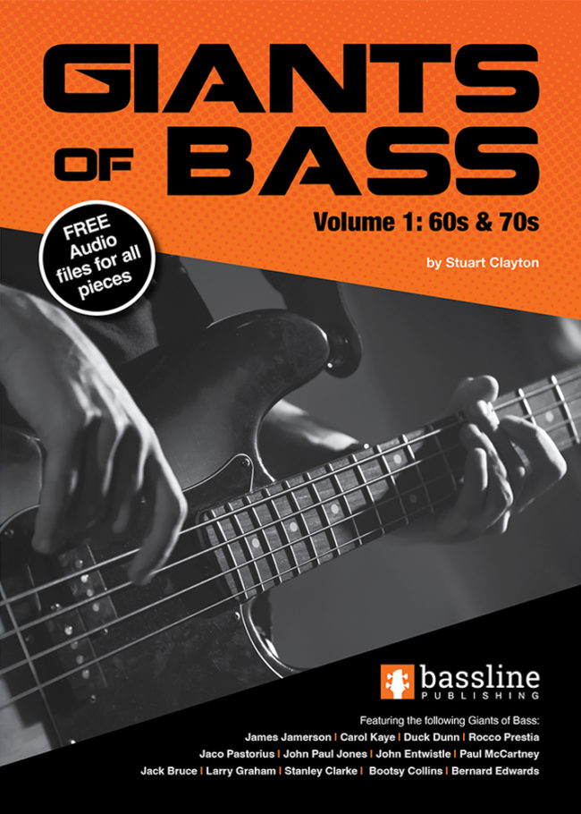 Front cover of Giants of Bass - Volume 1