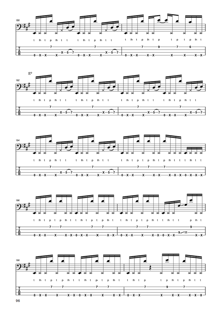 A Physical Presence Bass Transcriptions Level 42 Bass Guitar TAB Books by Stuart Clayton 