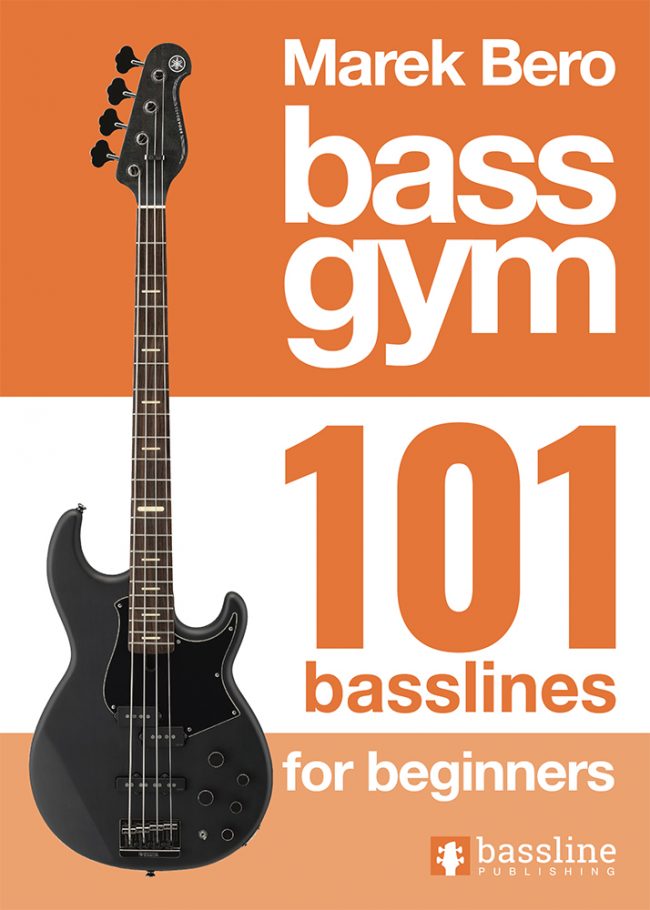 Front cover of Bass Gym - 101 Basslines for Beginners