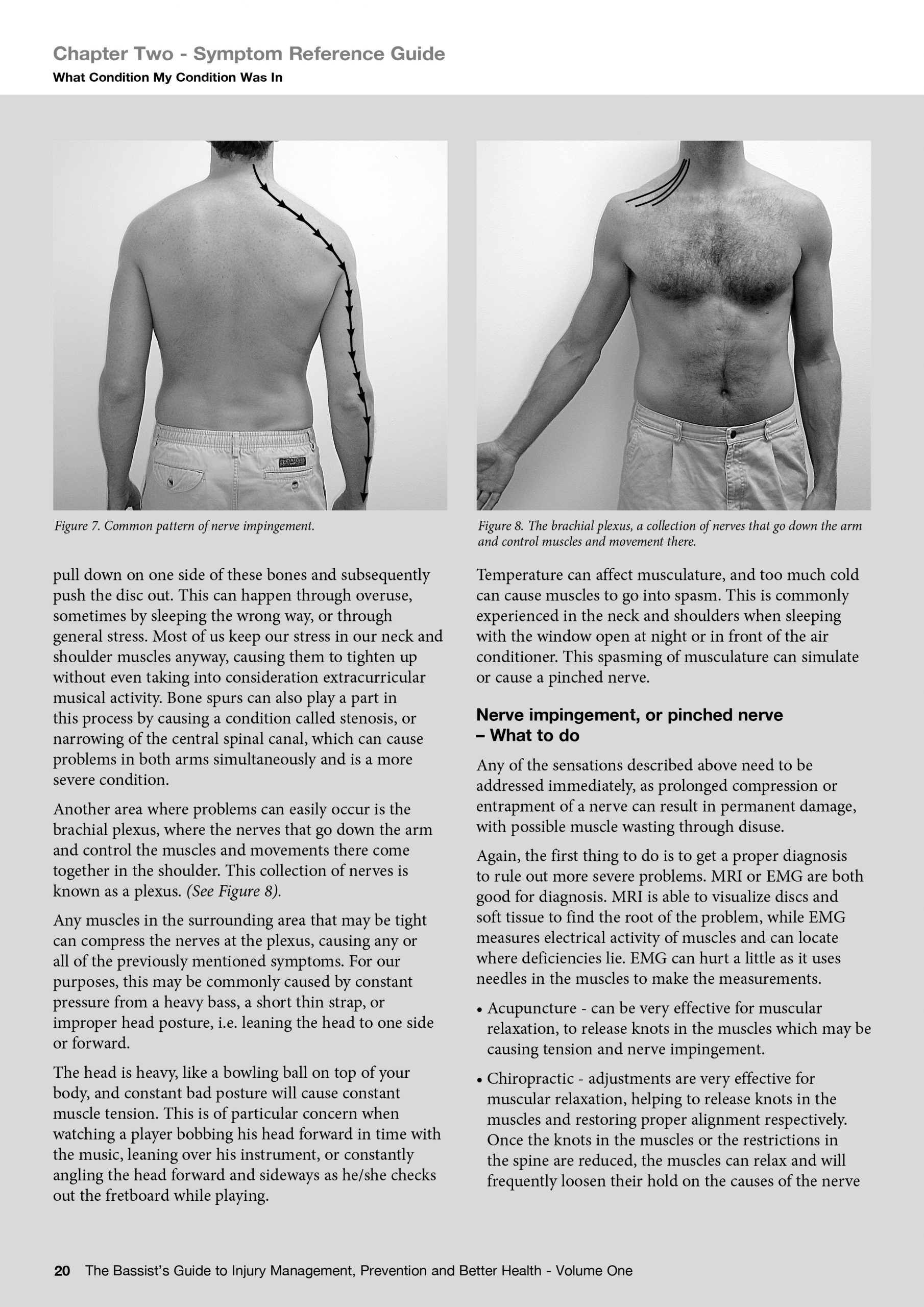 Sample Page from The Bassist’s Guide to Injury Management, Prevention and Better Health - Volume One