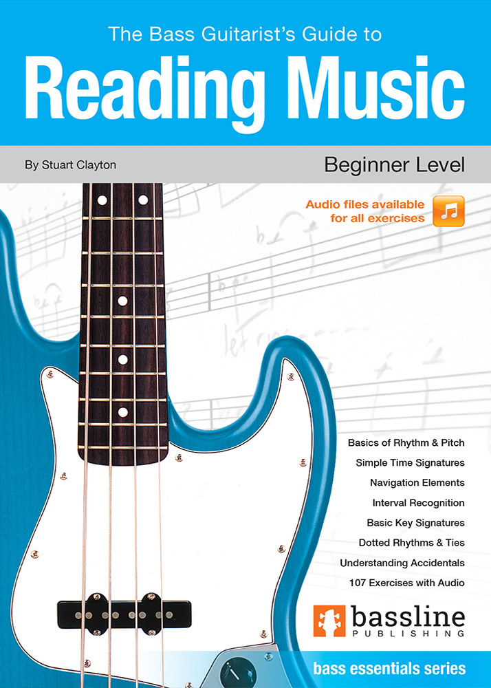 Front cover of The Bass Guitarist's Guide to Reading Music - Beginner Level