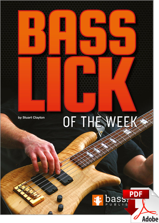 Bass Lick of the Week (PDF Edition)