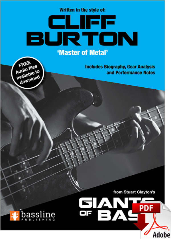 Giants of Bass – Cliff Burton (PDF Edition)