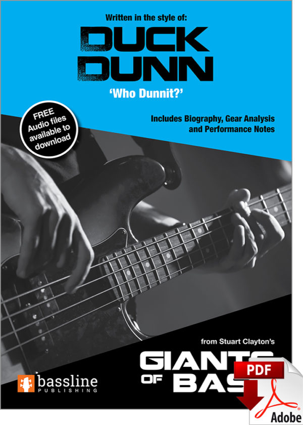 Giants of Bass – Duck Dunn (PDF Edition)