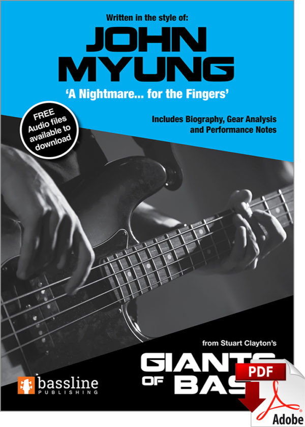 Giants of Bass – John Myung (PDF Edition)
