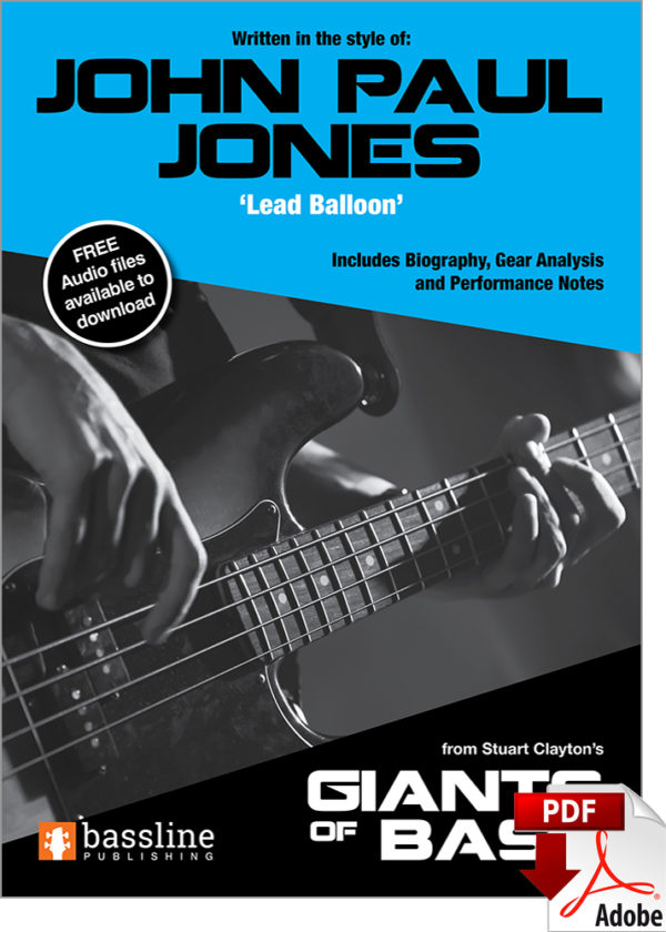 Giants of Bass – John Paul Jones (PDF Edition)
