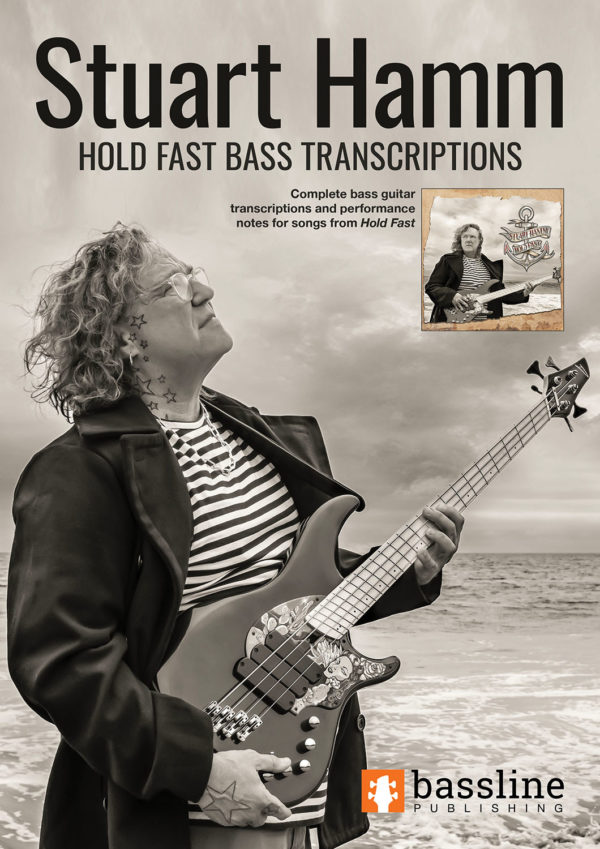 Front cover of Stuart Hamm – Hold Fast Bass Transcriptions