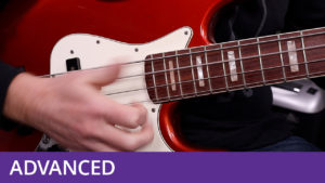 Advanced Level - Slap Bass Study #4