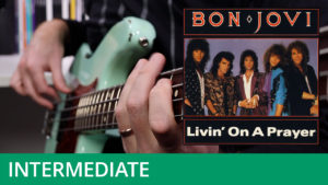Bon Jovi - 'Livin' on a Prayer' Bass Tutorial
