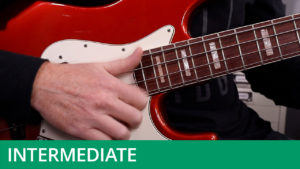 Intermediate Level - Slap Bass Study #1