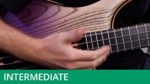 Intermediate Level - Slap Bass Study #2