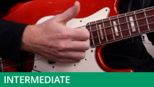 Intermediate Level - Slap Bass Study #3