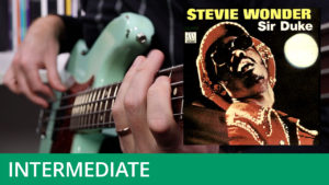 Stevie Wonder 'Sir Duke' Bass Tutorial