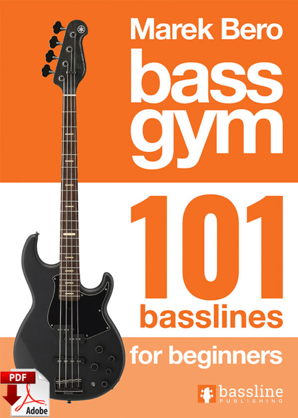 Bass Gym - 101 Basslines for Beginners PDF Edition