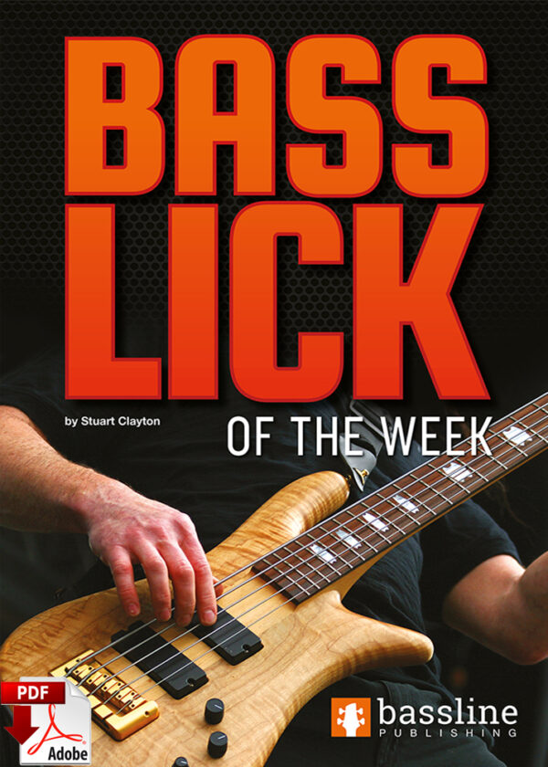 Bass Lick of the Week - PDF Edition