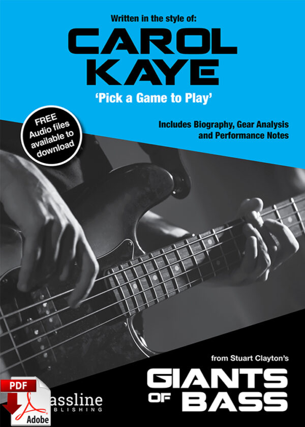 Giants of Bass - Carol Kaye - PDF Edition