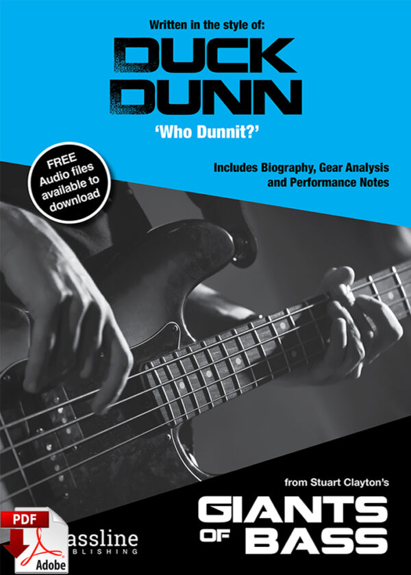 Giants of Bass - Duck Dunn - PDF Edition